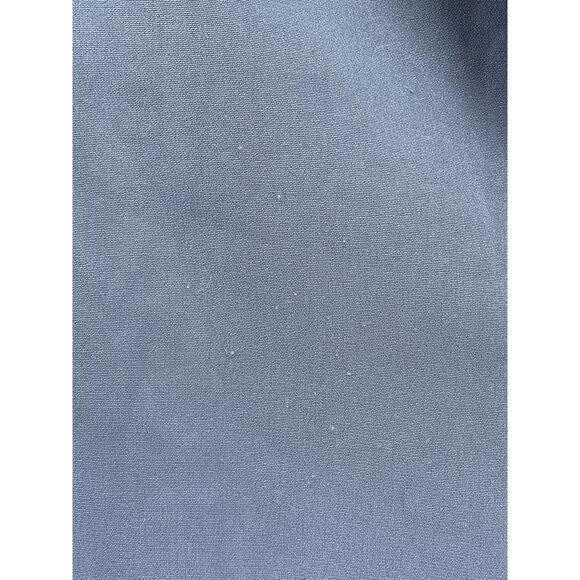 INDEFEIR Women's Blue Single Button Notch Collar Long Sleeve Cropped Top SZ XS - Picture 7 of 11